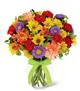 Sympathy Flowers - Elegant Vases - Sunkissed Condolence Bouquet